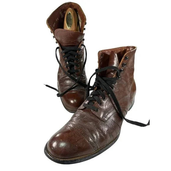 Stacy Adams Shoes Stacy Adams Vintage Mens Size E Ankle Tie